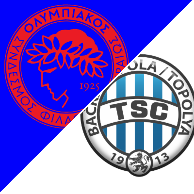 Prognóstico Olympiacos FK TSC Backa Topola - Liga Europa - 14/12/23